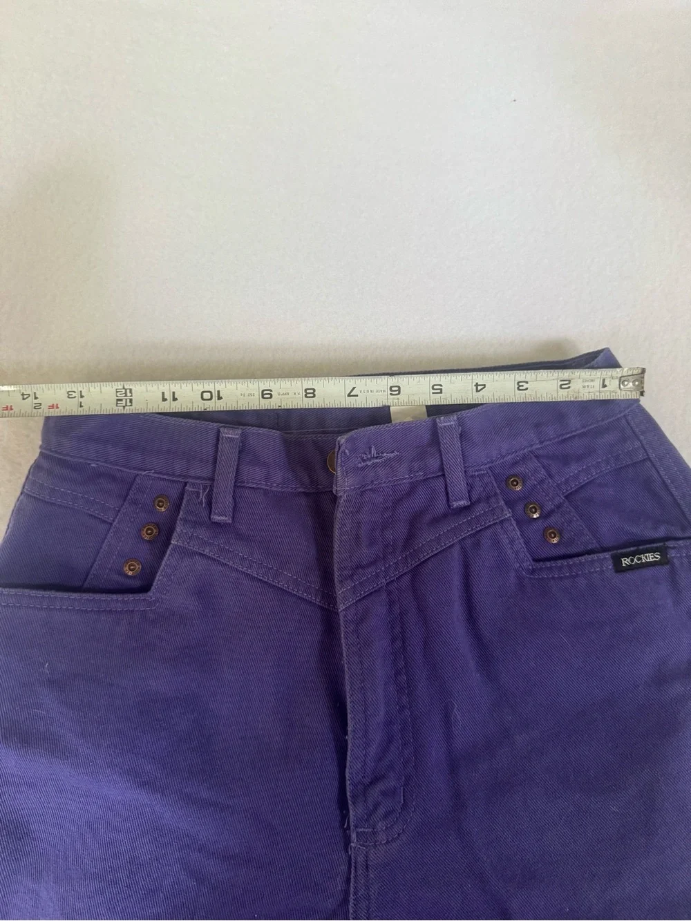 Vintage Rockies High Rise Jeans - Purple